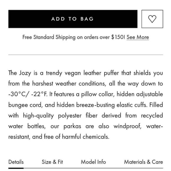 BNWT Noize Jozy snake print puffer jacket medium - Picture 2 of 3